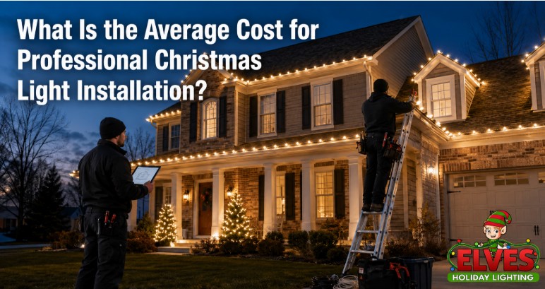 What Is the Average Cost for Professional Christmas Light Installation